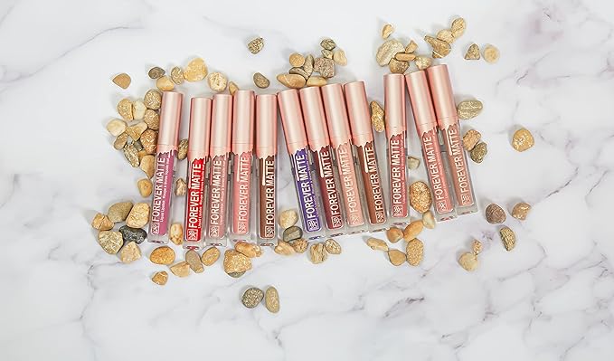 Ruby Kisses Forever Matte Liquid Lipstick 5 Pack - RFML03&07&08&15&20