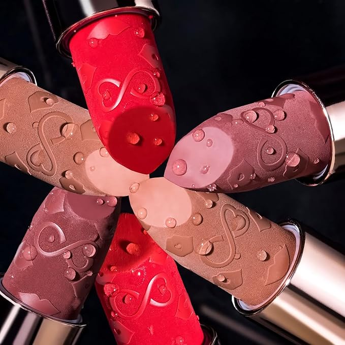 Sinful Matte Lipcolor - Long Lasting Lipstick - Creamy Matte Lipstick Hydrate Lips - Preservative-Free - 029 Lights Off - 0.12 oz
