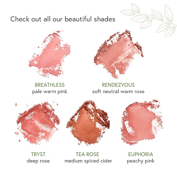 Pressed Powder Foundation + Blush | Supernatural + Breathless | For Light Skin Tones