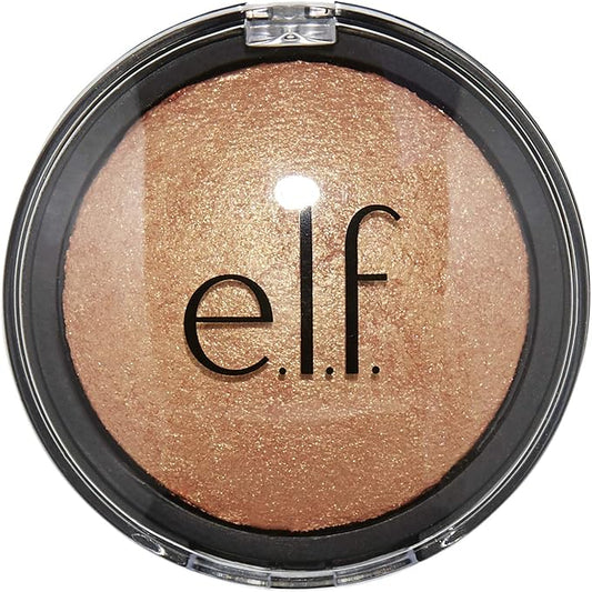 Elf Cosmetics Baked Highlighter 83707 Apricot Glow, 1.1 Ounce