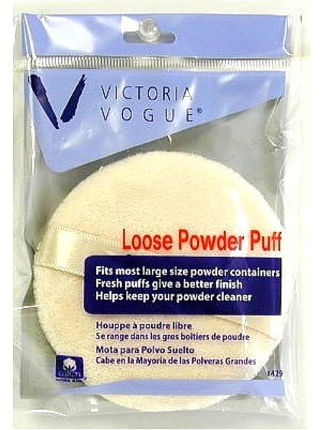 Round Loose Powder Puff 1 ea