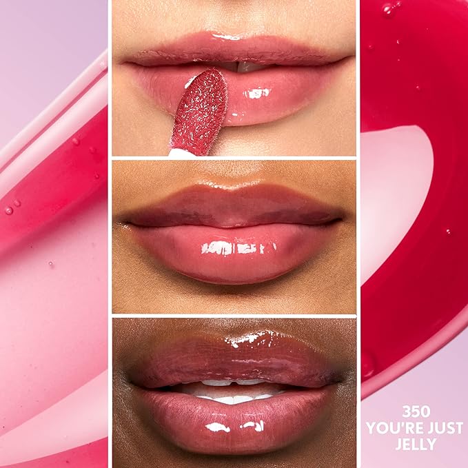 COVERGIRL Clean Fresh Yummy Lip Gloss, Sheer, Natural Scents, Vegan Formula - You’re Just Jelly