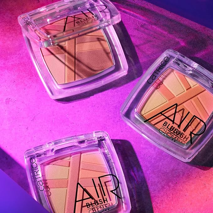 Catrice | Airblush Glow | Shimmery, Lightweight, Long Lasting Powder Blush for Natural & Glow Make Up | Vegan & Cruelty Free | Made Without Parabens & Microplastic Particles (020 | Cloud Wine)