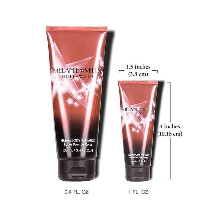 Gleam Body Radiance All In One Makeup, Moisturizer & Glow For Face & Body - Disco Gold, Mini 1 fl.oz.