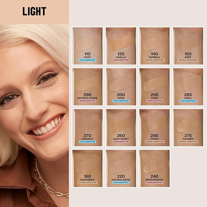 Revlon Liquid Foundation, ColorStay Face Makeup for Combination & Oily Skin, SPF 15, Medium-Full Coverage with Matte Finish, Chestnut (270), 1.0 oz