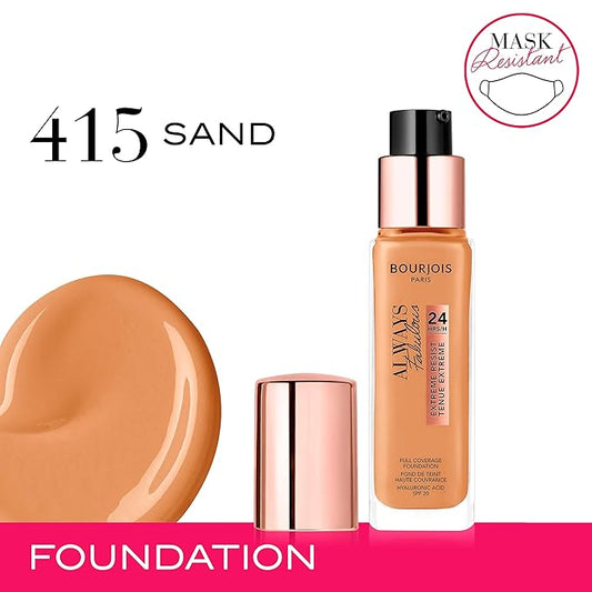Bourjois Fond De Teint Always Fabulous 24H (415 Sable)