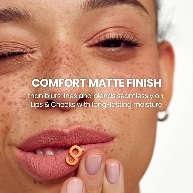 COLORGRAM NUDE BLUR TINT 10 DEAD ROSE | Soft Velvet Matte Lip Stain & Cheek Tint