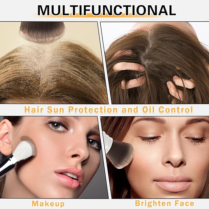 Mineral Sunscreen Powder SPF Powder for Face Lightweight Breathable Sunscreen Natural Matte Finish Setting Powder for All Skin Types-01 Translucent