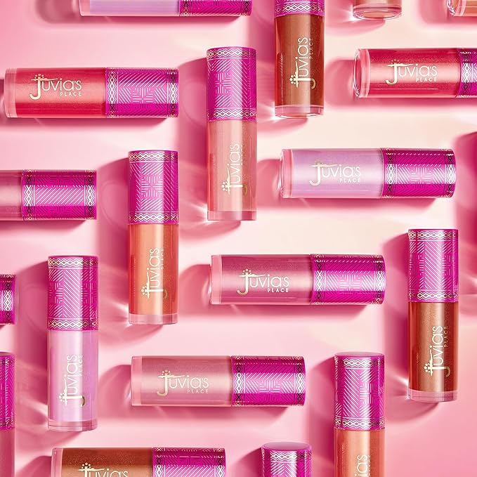 Juvia's Place Blushed Liquid BlushLighter Pink Lady Glow - Liquid Blush for Cheeks with Luminous Glow, Long-Wearing, Buildable & Highly-Pigmented Makeup Blush, Easy to Blend Blush
