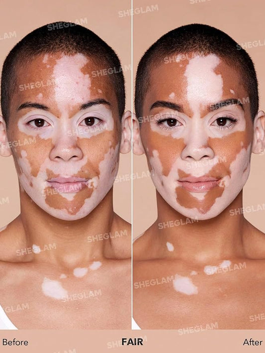 SHEGLAM Skinfinite Flawless Dewy Hydrating Foundation Full Coverage Liquid Foundation - Fair