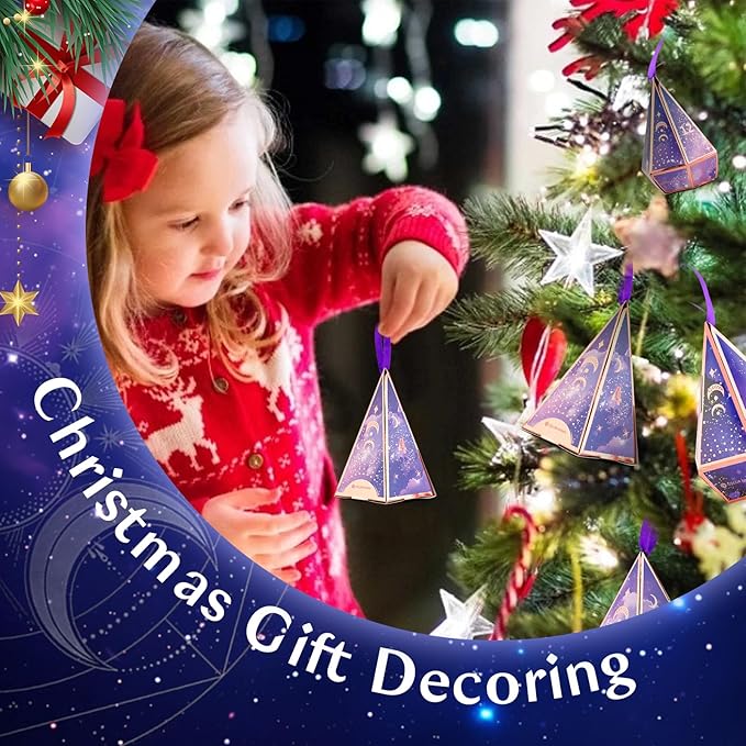 Color Nymph Make up Kit Mystery Boxes, 12PCS Makeup Kits For Christmas Tree Decors, Xmas Gift Makeup Set For Teens Girls Cosmetic Sets Blind Box Includ Eyeshadows Lipstick Mascara Tools etc - Purple