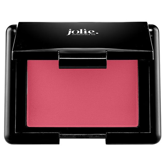 Jolie Blush Perfect Pressed Cheek Color, Highly Pigmented Long-Lasting Intense Color, Picture Perfect Finish, (Cherry Bomb)