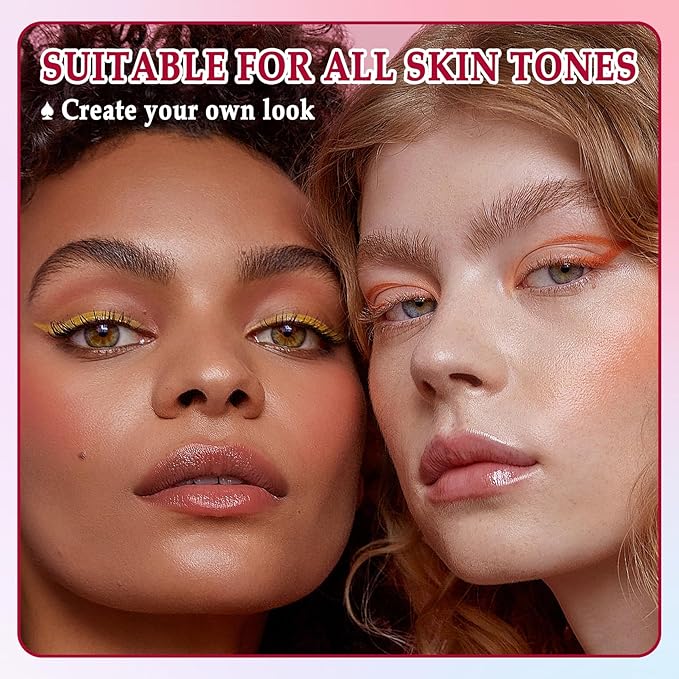 3 Colors Blush Stick with Makeup Sponges,Matte Solid Cream Blush,Multi-Use Blush Stick for Cheeks,Lips and Eye,High Pigmented Blush Makeup Stick Set