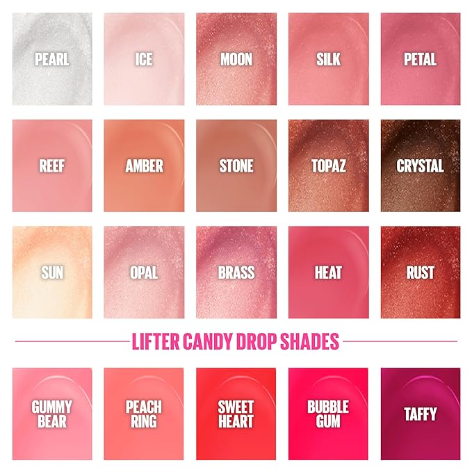 Maybelline New York Lifter Gloss Hydrating Lip Gloss with Hyaluronic Acid, Bubblegum, Sheer Bright Pink, 1 Count