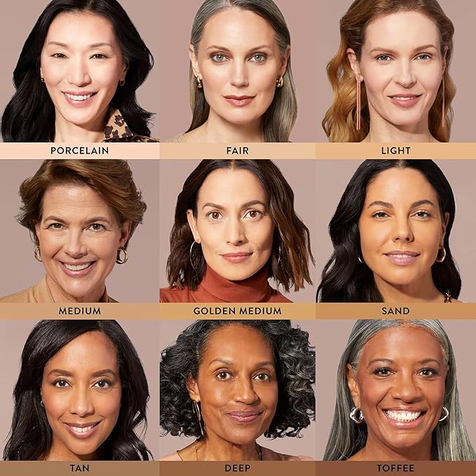 LAURA GELLER NEW YORK Baked Starter Kit - Full Coverage: Double Take Powder Foundation, Tan + Best of the Best Face Palette + Retractable Angled Kabuki Brush