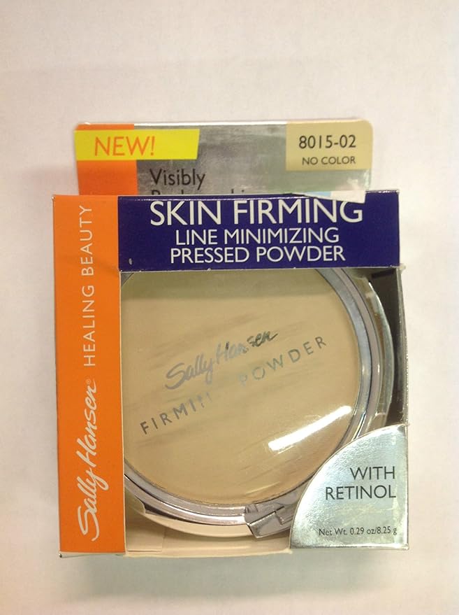 Sally Hansen Skin Firming Line Minimizing Pressed Powder No Color 8015-02.
