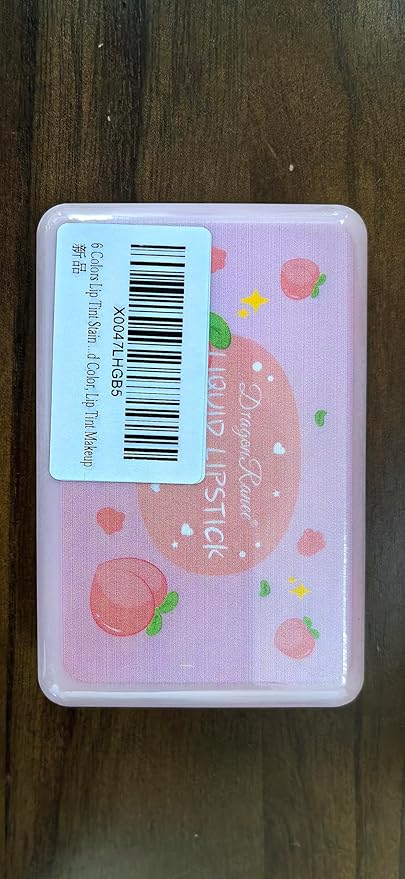 Korean Velvet Watery Moisturizing Lip Tint Set - 6 Colors, Multi-Use Lip & Cheek Tint, Long-Lasting, High Pigment, Vivid Color