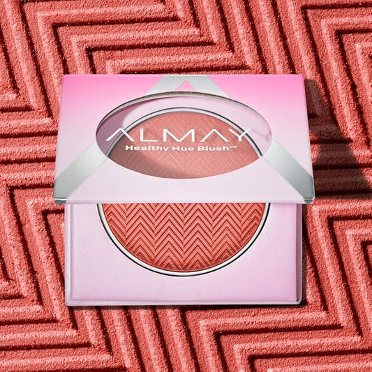 Almay Blush, Face Makeup, High Pigment Powder, Healthy Hue, Hypoallergenic, 200 So Peachy, 0.32 Oz