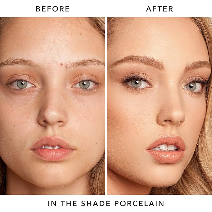 Jouer Essential High Coverage Crème Foundation | Men & Women | Available in 50 Shades for All Skin Tones | Healthy Ingredients | Paraben, Gluten & Cruelty Free | Vegan Friendly,Porcelain- light skin with neutral undertones and subtle golden tones,1