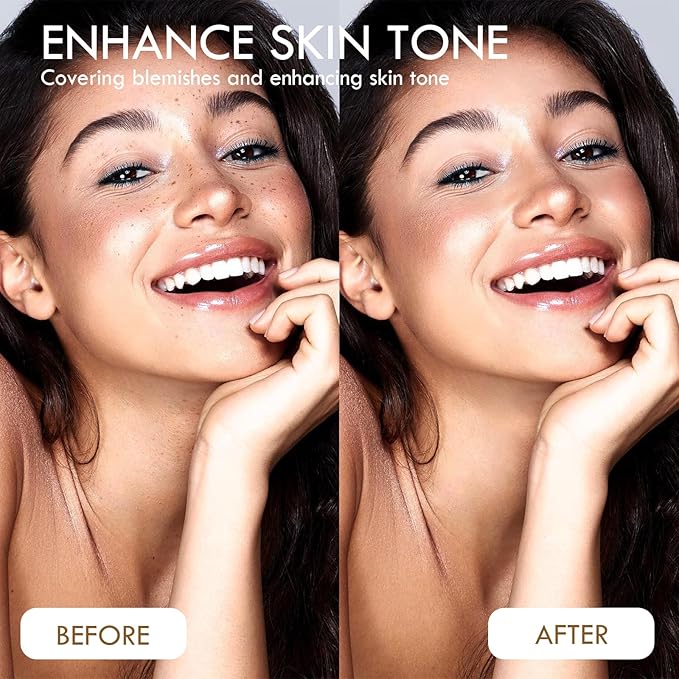 Foundation Stick Beauty Balm Serum Boosted Skin Tint, Solid Tinted Moisturizing Contour Stick Foundation Face for Women,Splendor Serum Boosted Skin Tint Balm