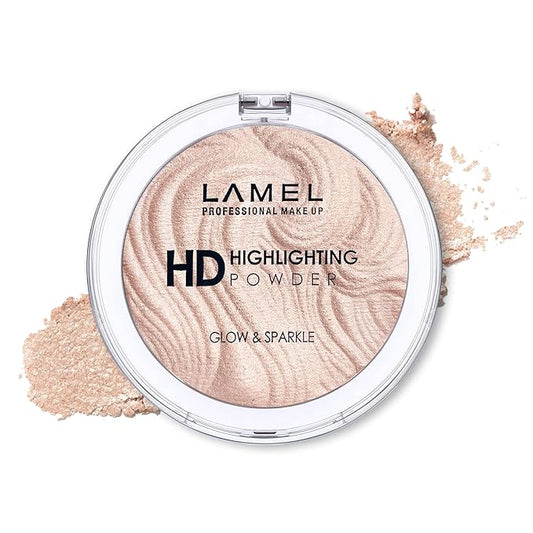 HD Highlighting Face Powder - Natural Glow and Luminous Finish, Baked Blendable Pigmented Formula - Long-lasting & Fade-Resistant Wear, 402 12g/0.42 oz