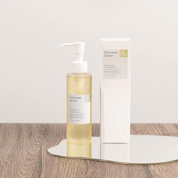 Cleansing Oil 5.07oz / 150ml - Gently oil-based deep cleanser, Makeup Remover, Organically grown & Handpicked ingredients, Vegan, Clean beauty
