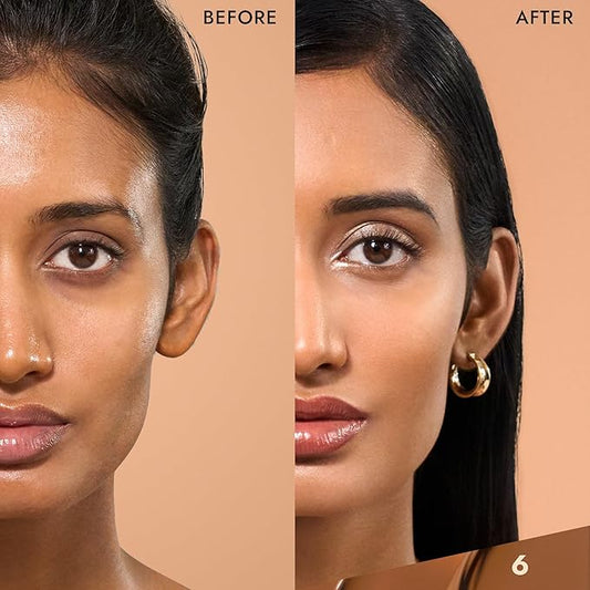 Cover FX Radiant Start Tinted Moisturizer Luminous Finish | Suitable For all Skin Types| Moisturizing Makeup| Light Coverage | 6- Medium to tan skintones with olive undertones