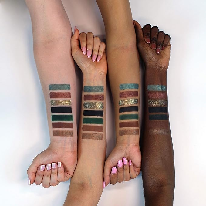 Profusion Cosmetics 21 Shade Eyeshadow Palette Collection & Brush, Chocolates