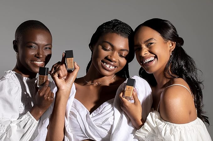 Black Radiance Color Perfect Liquid Full Coverage Foundation Makeup, Rum Spice, 1 Ounce (Pack of 2)