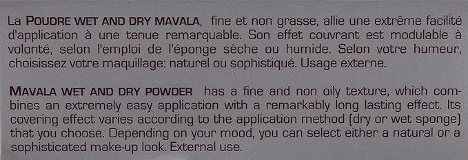 Mavala Wet and Dry Powder, No.03 Nomade, 0.3 Ounce