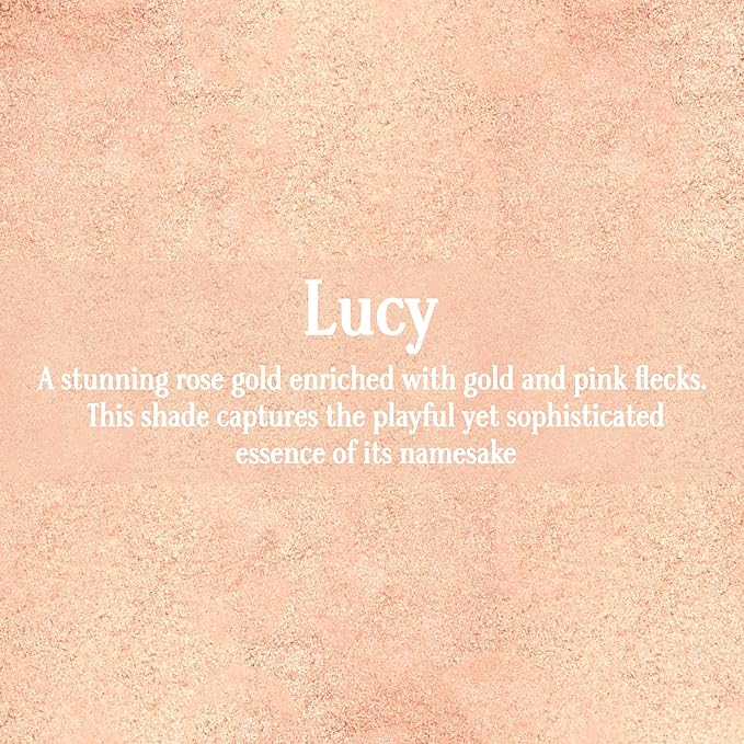 Gerard Cosmetics Star Powder Highlighter Lucy, Pink Highlighter Makeup for Glowing Skin, Professional Mineral Facial Luminizer, Cruelty Free, Made in the USA