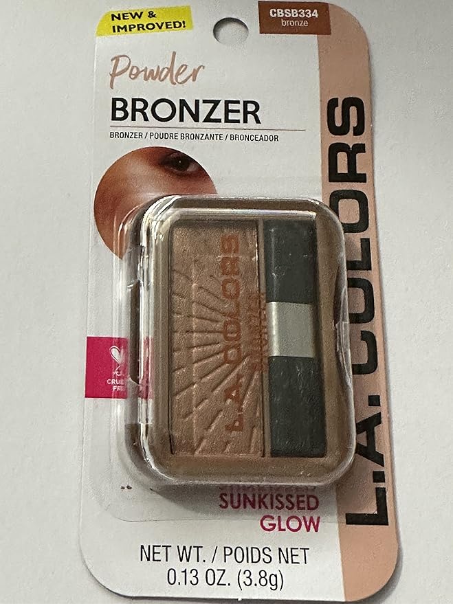 L.A Colors Professional Series BLUSH with Applicator, BSB334 Bronze, 0.13 Oz