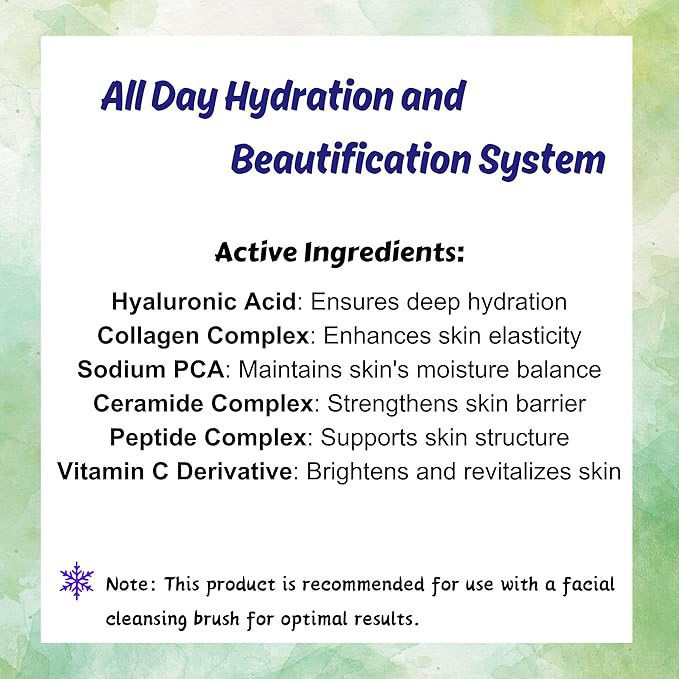 Suppin BB Hydrating Skincare Cream, Makeup Foundation Moisturizer for Women of All Skin Types, Strenghtens & Enhances Skins, Lightweight C White Floral Bouque, 30g/1.06oz