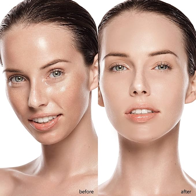 Matte Primer Face Foundation Primer Makeup Primer For All Skin Types,Long Lasting Hydrating Smoothing Isolated Moisturizing Oil Free Effect Make Up Base,Pore Minimizer (30ml) White
