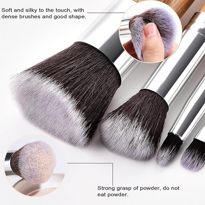 6 Colors Cream Blush & Concealer Contour Palette, Carla Secret Makeup Palette with 11 Pcs Makeup Brush Set, Long Wearing Blendable Full Coverage Foundation