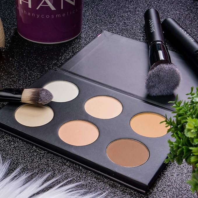 SHANY Powder Contour & Highlighter Sculpting Palette - Layer 3 - Refill for the 6 Layer Mini Masterpiece Collection Makeup Set