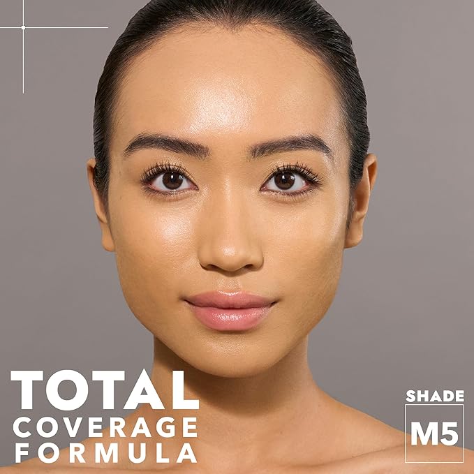 Cover FX Discoloration Kit: Total Coverage Cream Foundation - M5 + Skin Discovered Longwear Concealer, M4 - Full Coverage