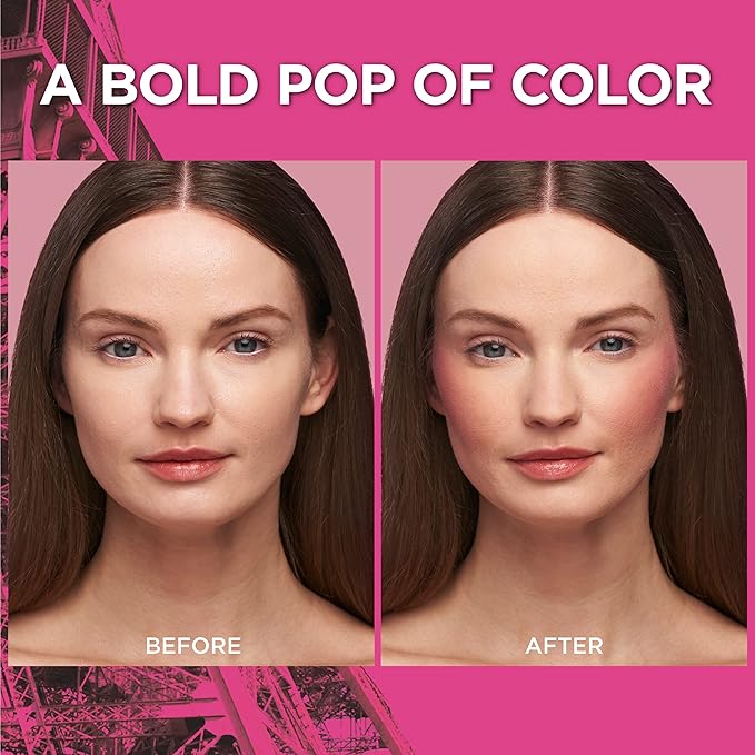 L'Oreal Infallible Up to 24H Fresh Wear Soft Matte Blush Bundle with Confident Pink 10 and Fearless Coral 05, 0.31 Oz Each