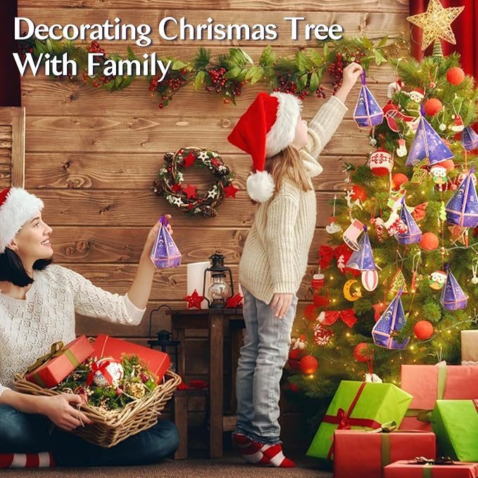 Color Nymph Make up Kit Mystery Boxes, 12PCS Makeup Kits For Christmas Tree Decors, Xmas Gift Makeup Set For Teens Girls Cosmetic Sets Blind Box Includ Eyeshadows Lipstick Mascara Tools etc - Purple
