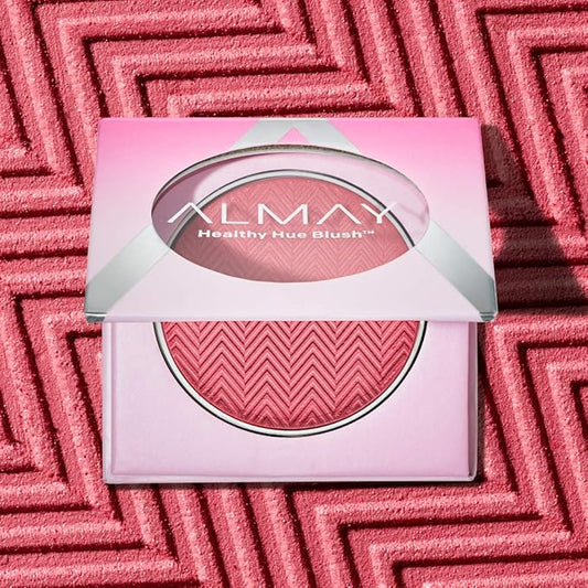 Almay Blush, Face Makeup, High Pigment Powder, Healthy Hue, Hypoallergenic, 400 Wild Berry, 0.32 Oz