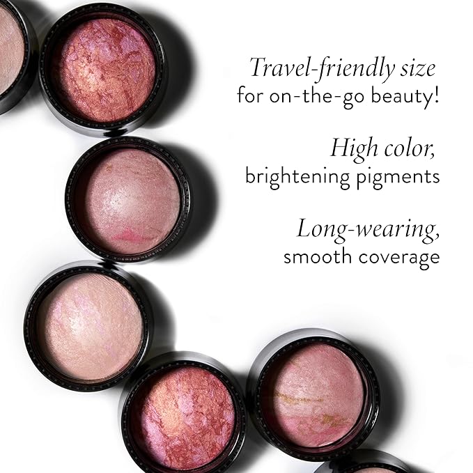 LAURA GELLER NEW YORK Baked to Go Trio: Balance-n-Brighten Foundation, Golden Medium + Blush-n-Balance Blush, Tropic Hues + Bronze-n-Brighten Bronzer, Medium - Travel Size