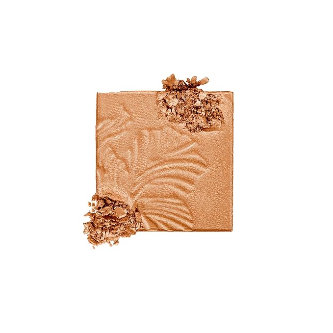 wet n wild MegaGlo Highlighting Powder, Highlighter Makeup, Shimmer Glow, Deep Gold Awesome Blossom