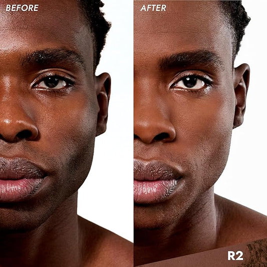 COVER FX Pressed Mineral Foundation - Shade R2 - Weightless Powder Foundation - Buildable Light to Full Coverage - Matte Finish - All Skin Types