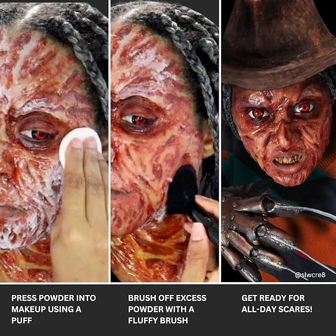 Mehron Makeup Colorset Powder | Translucent Setting Powder | Special Effects, Halloween, & Film 2 oz (60 g)