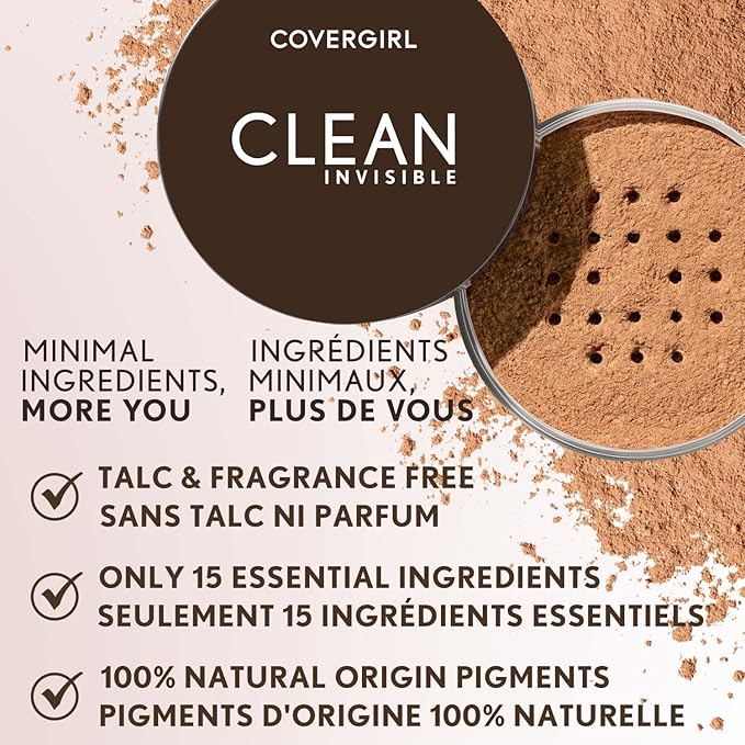 Clean Invisible Loose Powder Translucent Medium Warm