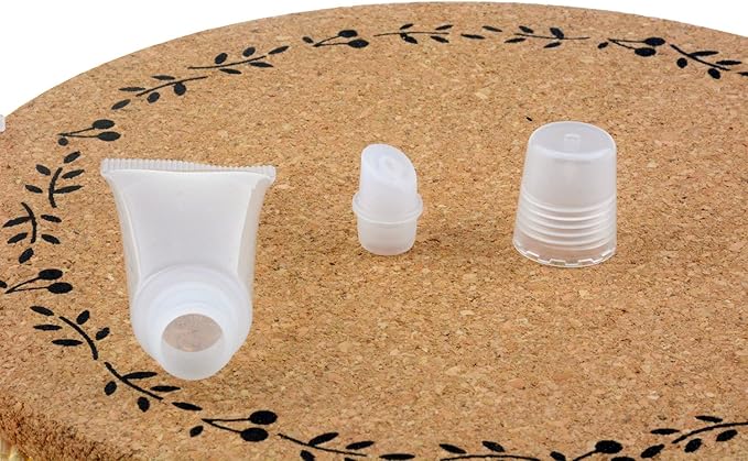 8ml Mini Clear Empty Lip Gloss Balm Container Soft Tubes Makeup Box (100 Pcs)