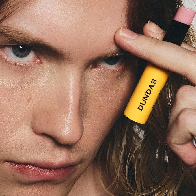 Dundas Undercover Enhancer Concealer Stick (Neutral Peach) and Lip Balm and Plumper for Lips, For All Skin Types, Gender Neutral
