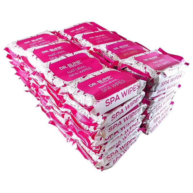 Dr. Bump Intimate Care Natural Spa Wipes with Tea Tree and Manuka Honey 10 pcs - Pack of 72