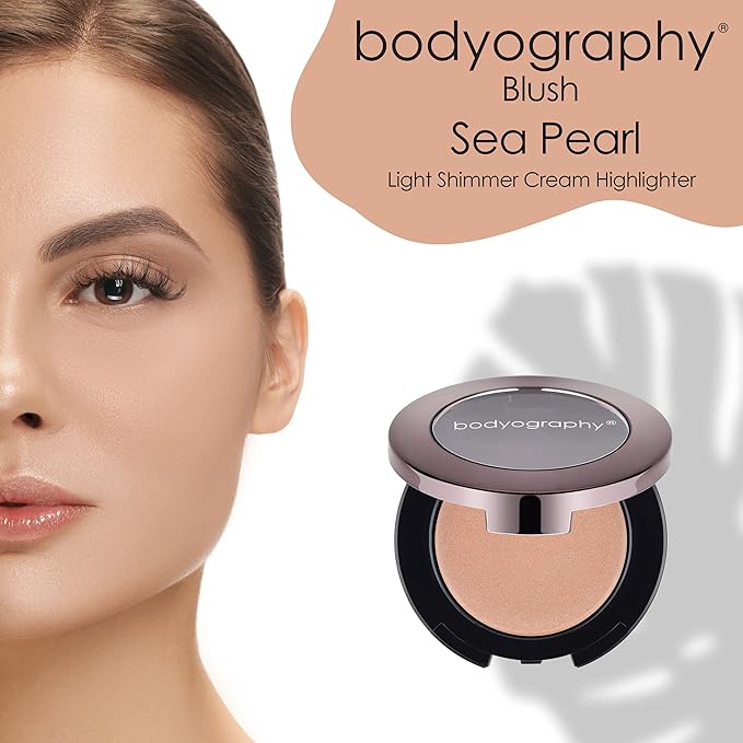 Bodyography Creme Blush, Sea Pearl, 0.12 Ounce
