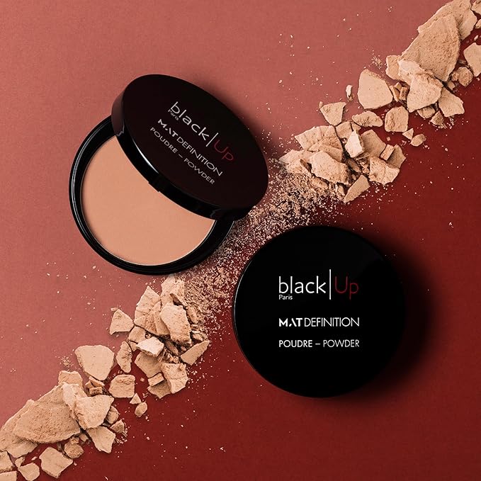 black Up Mat Definition Compact Powder